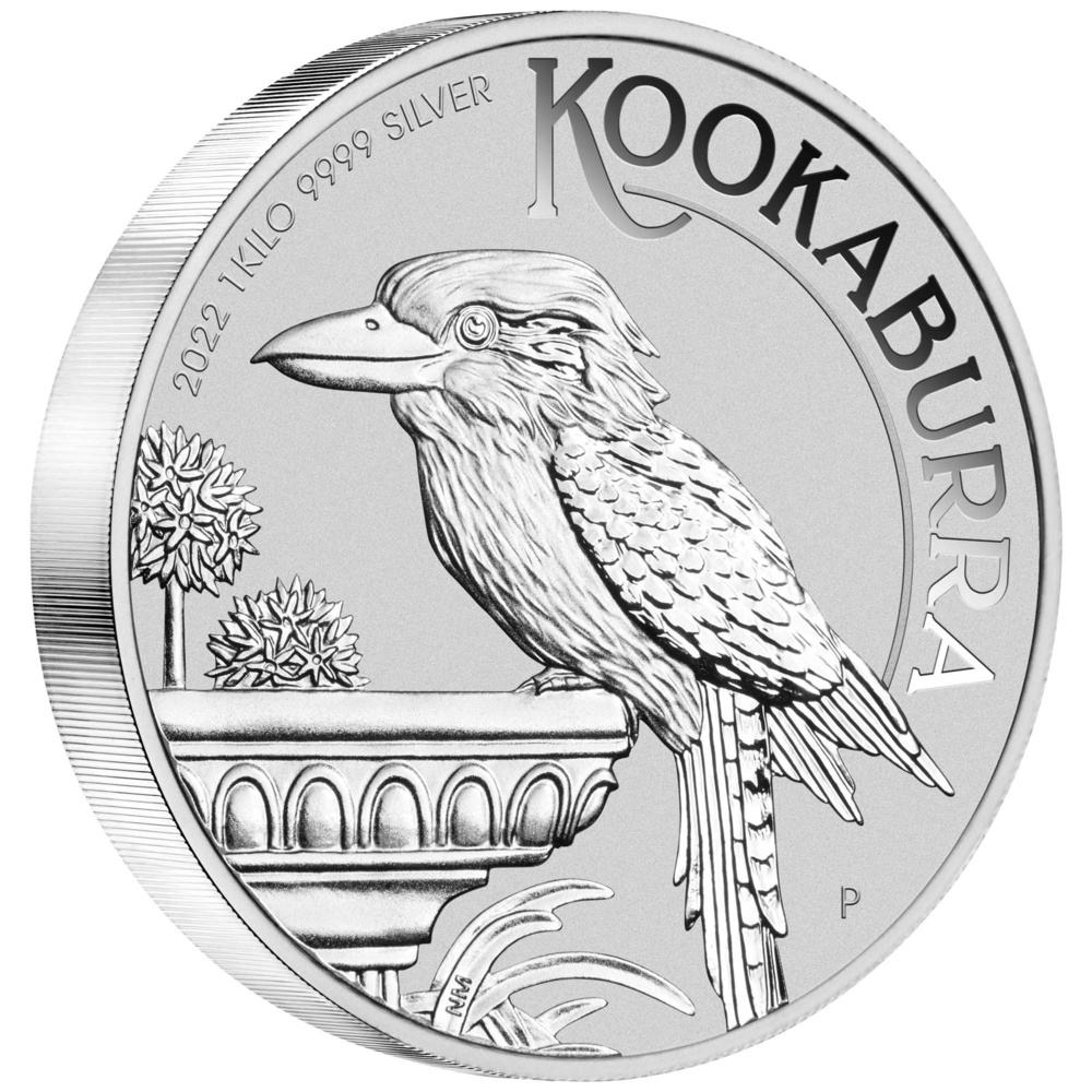 Stříbrná mince Australian Kookaburra 2022 1 Kilo