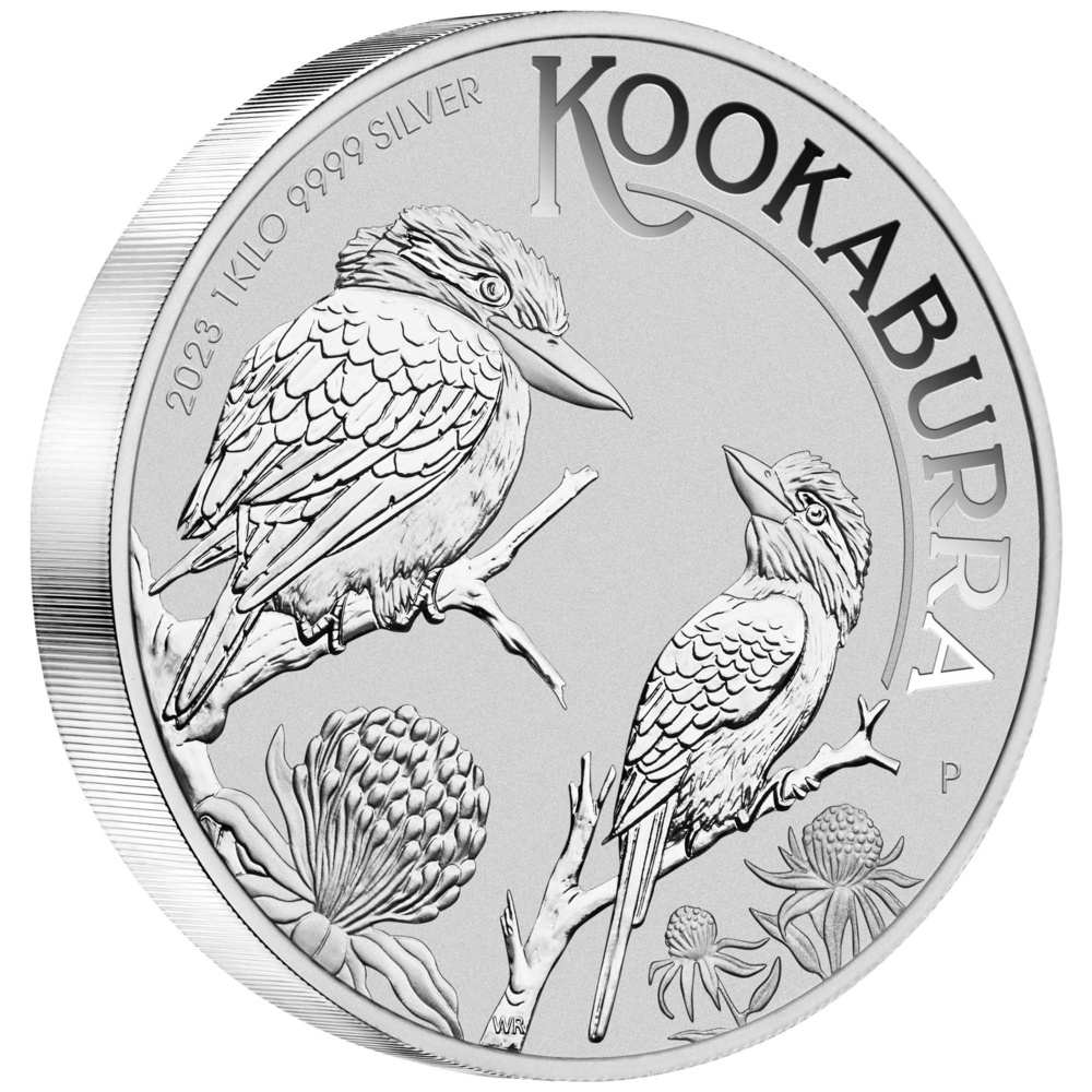 Stříbrná mince Australian Kookaburra 2023 1 Kilo