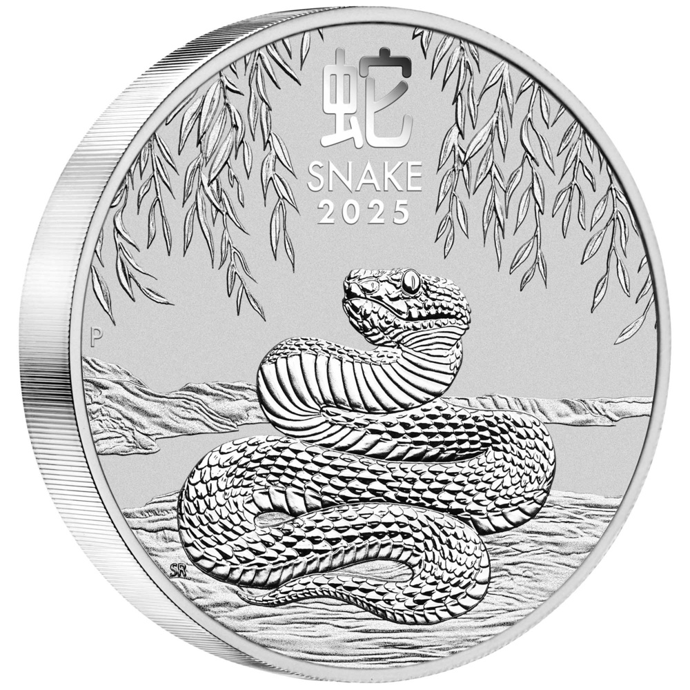 Silbermünze Jahr der Schlange 1 kg 2025 - LUNAR SERIES III.