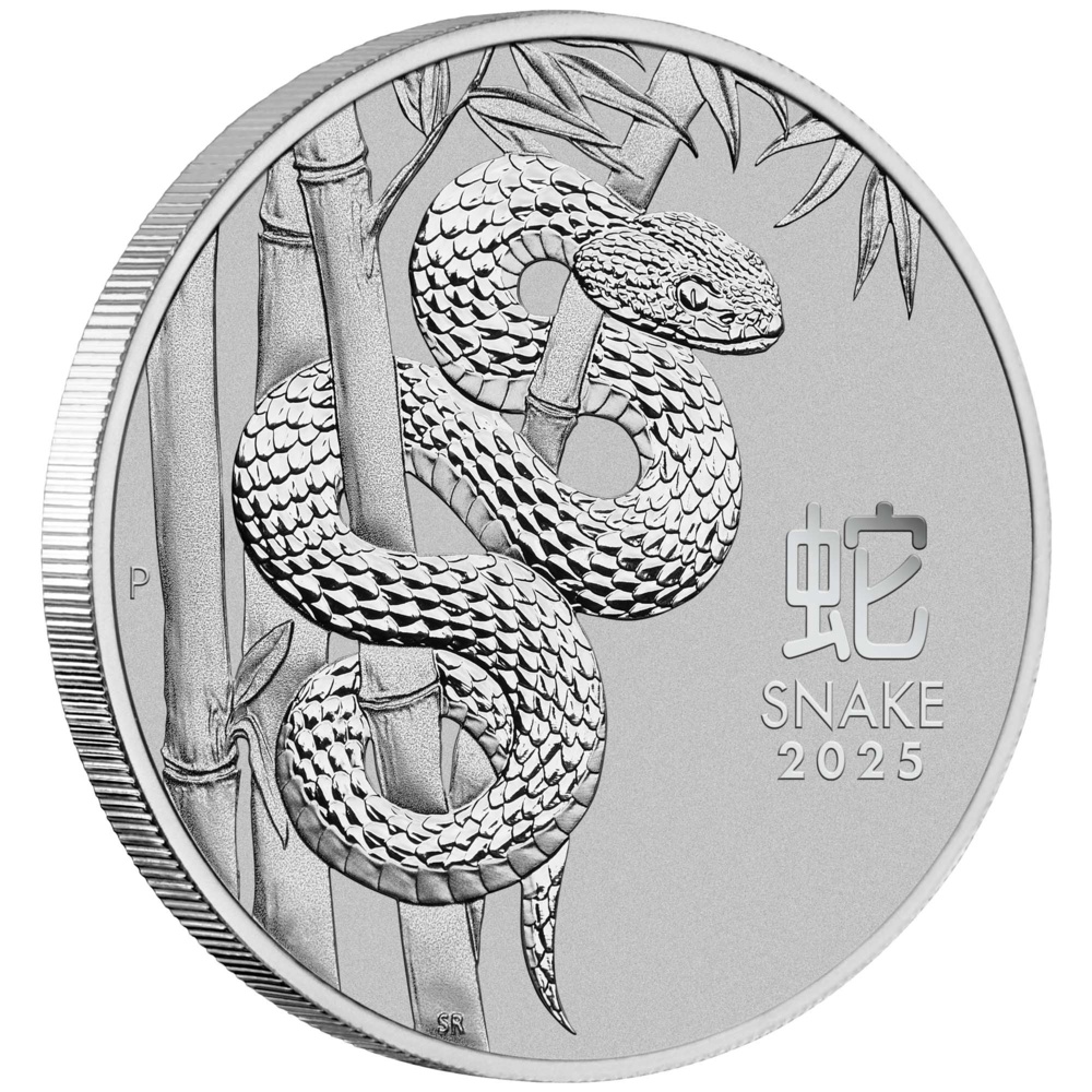 Platinum Bullion Coin Australian Lunar Series III 2025 Year of the Snake 1oz