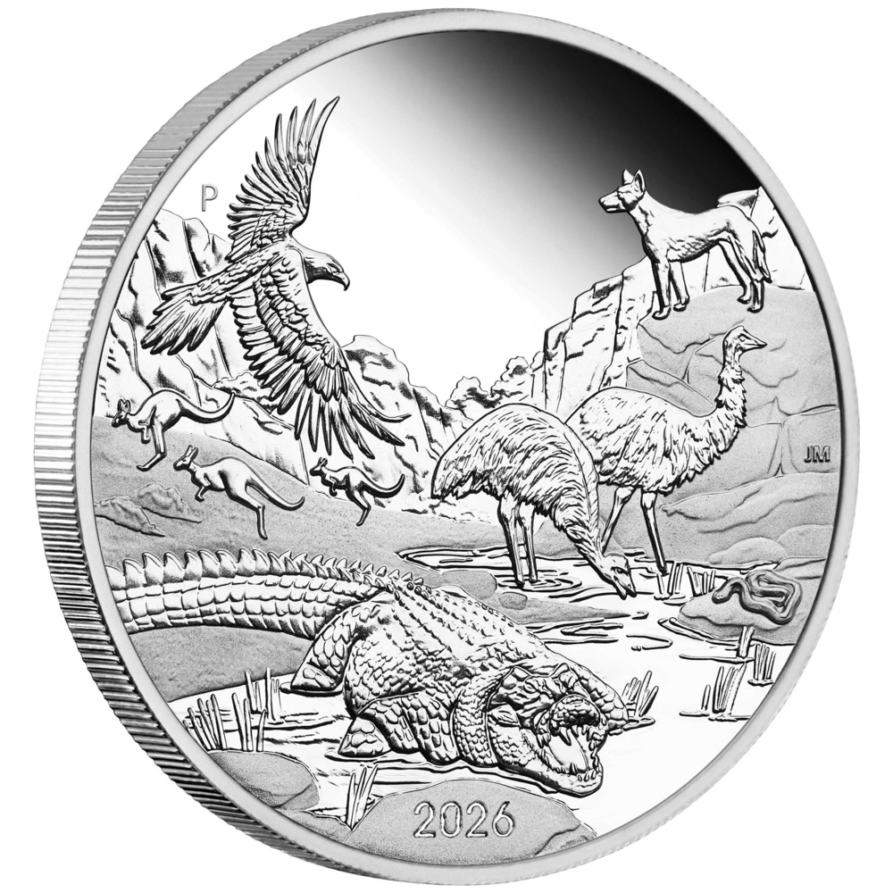 Wunder Australiens – Das Outback 2026, 1 Unze Silber-Proof-Münze