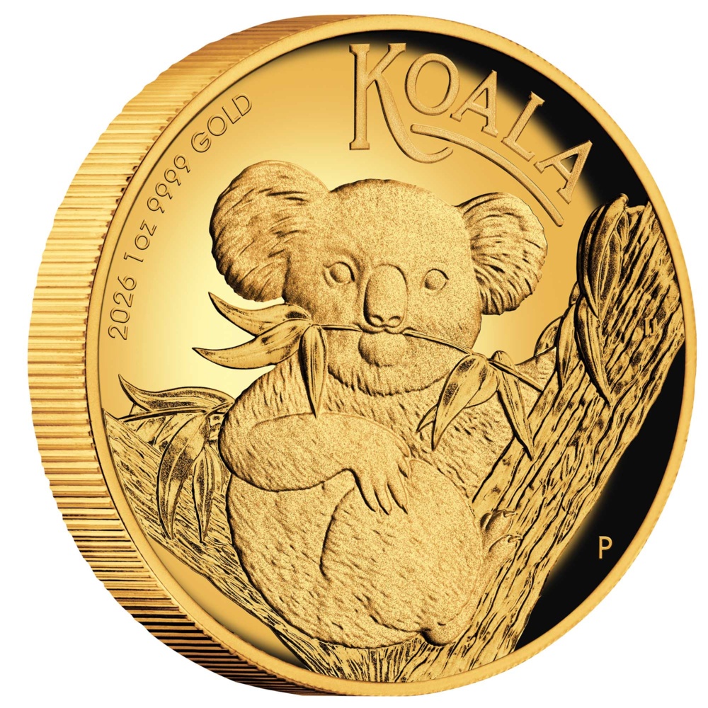 Australian Koala 2026 1oz Gold Proof High Relief Coin