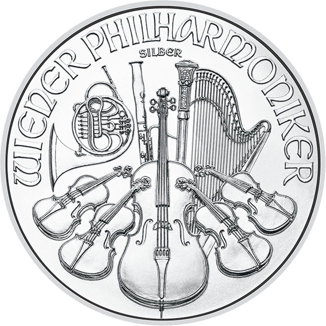 Silbermünze Wiener Philharmoniker 1 Oz 2026