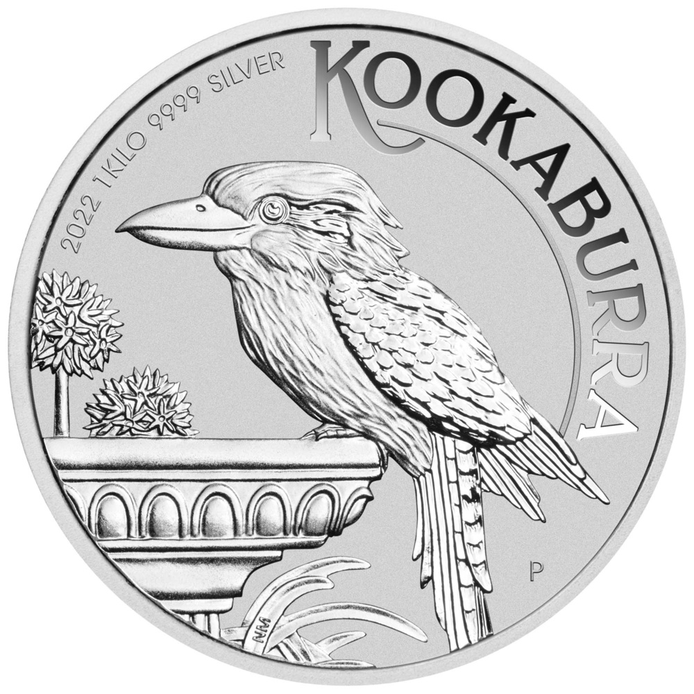 Stříbrná mince Australian Kookaburra 2022 1 Kilo