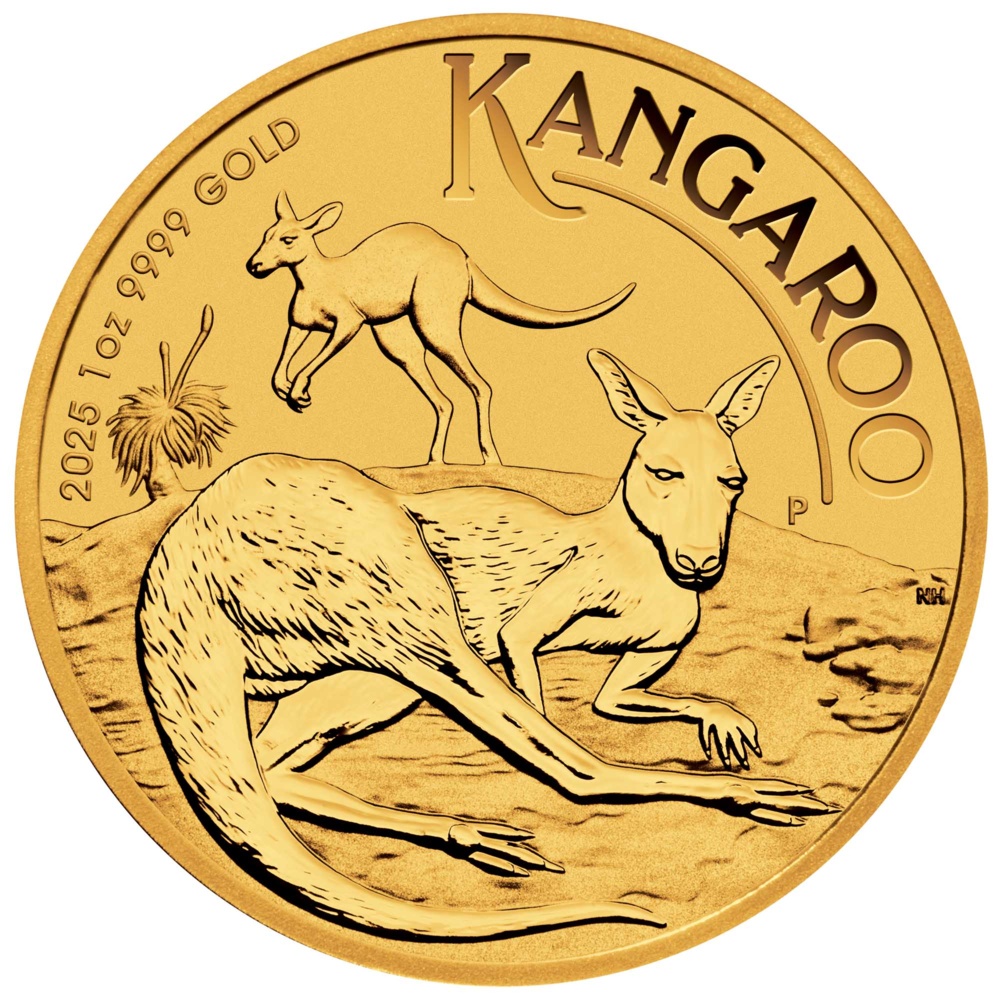 Kangaroo 1 Oz 2025 Gold Coin