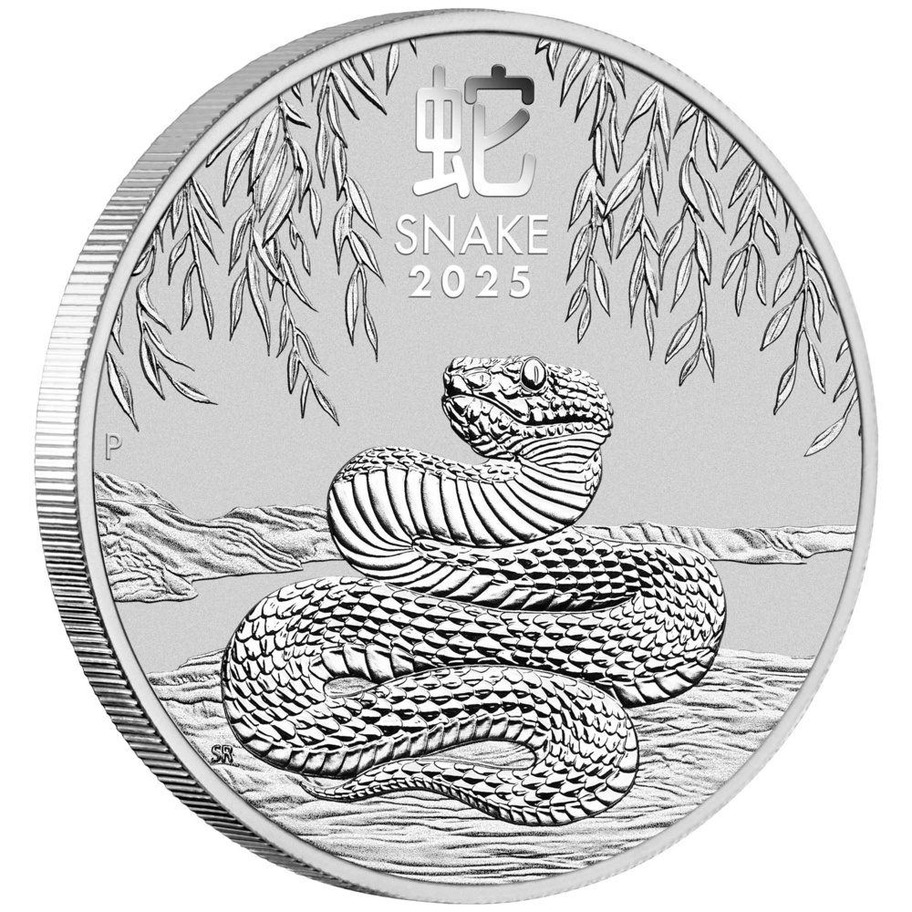 Stříbrná mince Rok Hada 1 Oz 2025 - LUNÁRNÍ SÉRIE III.