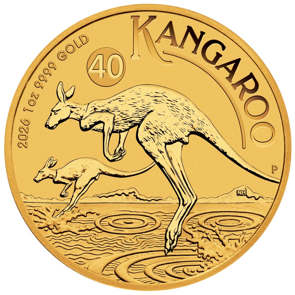 Kangaroo Gold Coin 1 Oz 2026