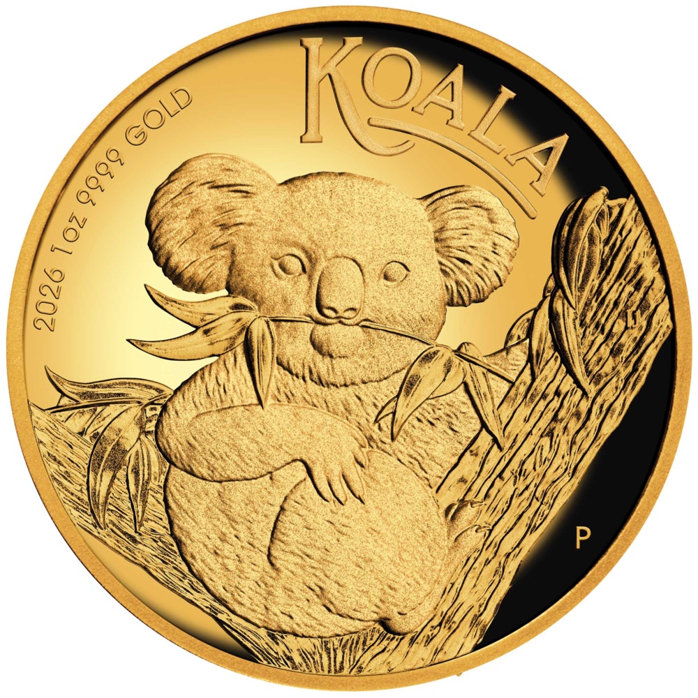 Australian Koala 2026 1oz Gold Proof High Relief Coin