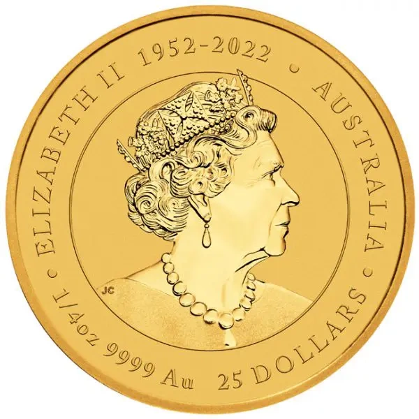Gold Coin Year of the Dragon 1/4 Oz 2024 - LUNAR SERIES III.