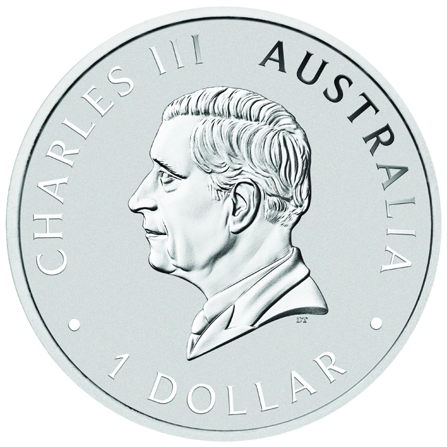 1 Oz Australian Kookaburra (Kingfisher) 2026 Color (World Money Fair Berlin 2026) Silver Coin Card
