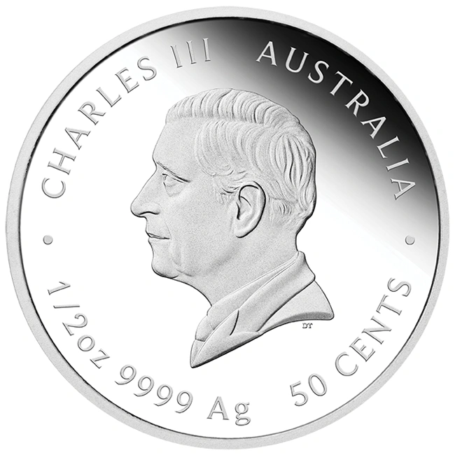 Silver Proof Coin Australian Lunar Series III 2026 Year of the Goat 1/2 oz