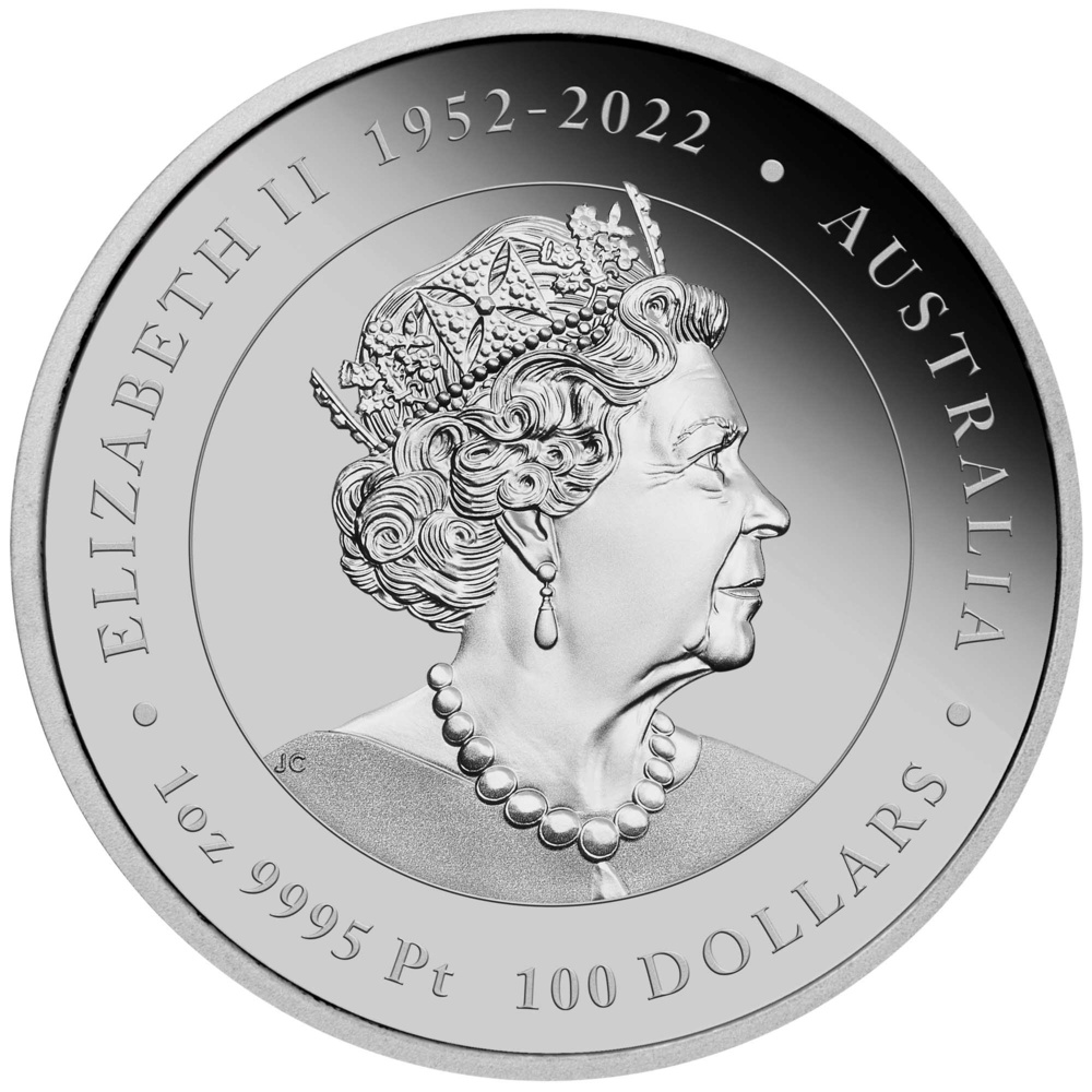 Platinmünze Jahr des Drachen 1 Oz 2024 - LUNAR SERIES III. Proof
