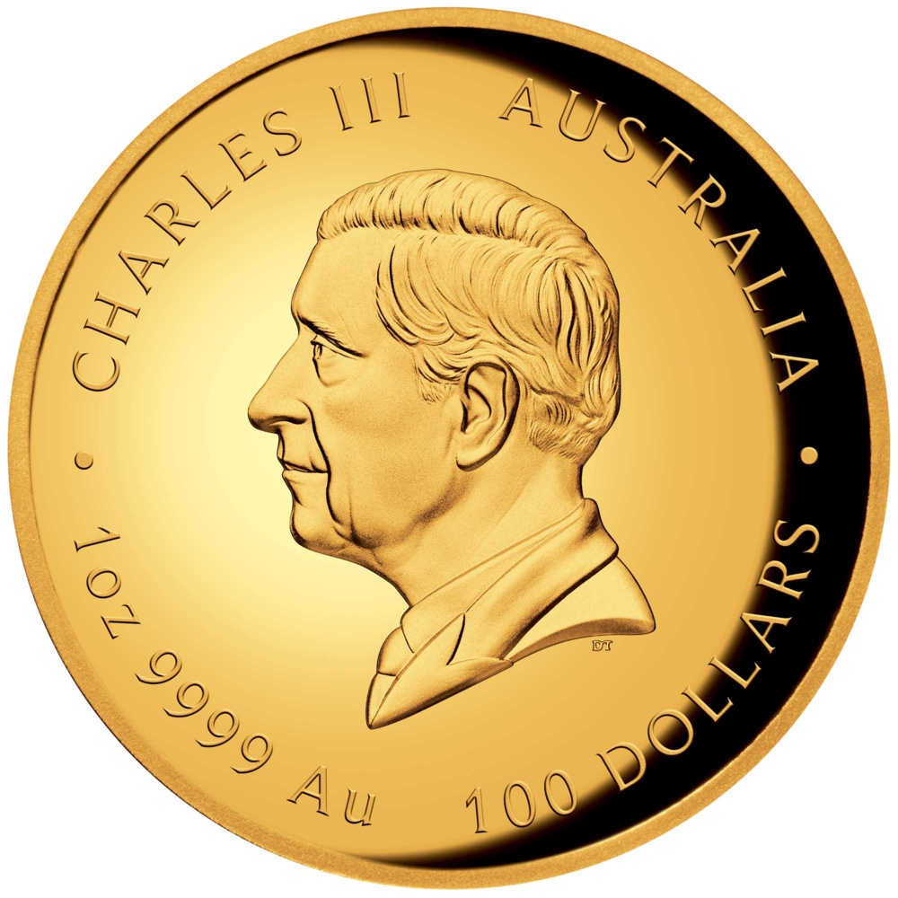 Gold Coin Year of the Snake 1 Oz 2025 - LUNAR SERIES III. Proof High Relief