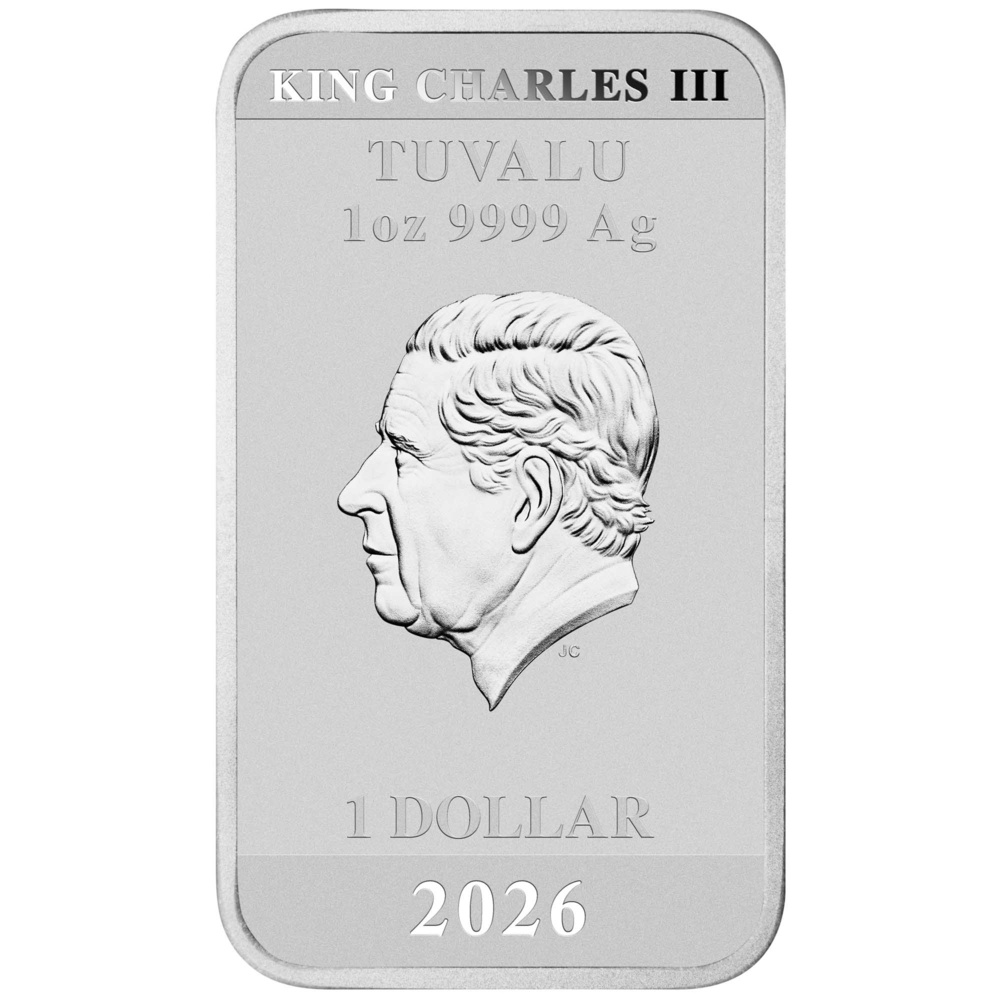 Stranger Things - Season 2 2026 1oz Silver Coloured Rectangular Coin
