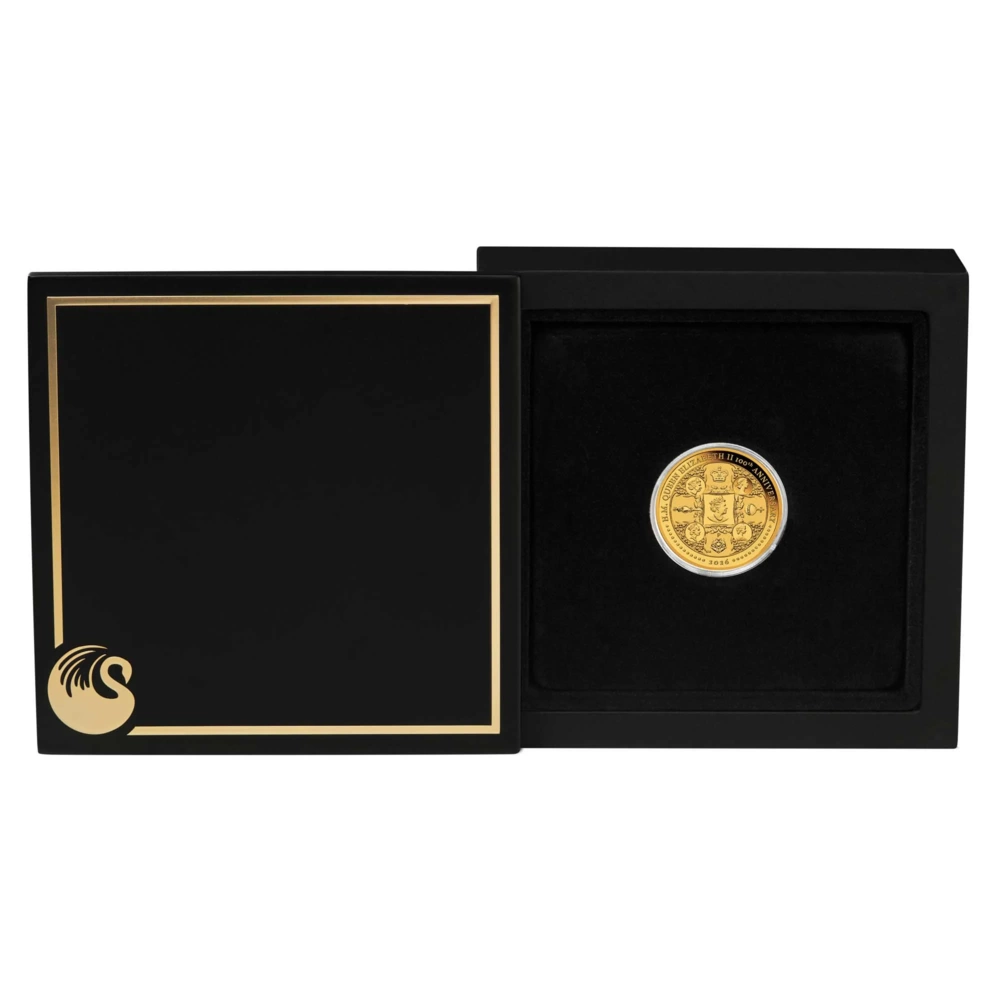 H.M. Queen Elizabeth II 100th Anniversary 2026 1/4oz Gold Proof Coin