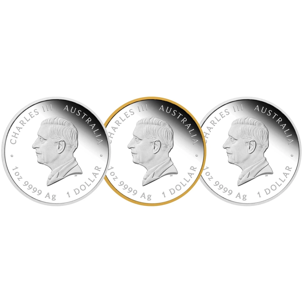 H.M. Queen Elizabeth II 100th Anniversary 2026 3x1oz Silver Proof Three-Coin Set