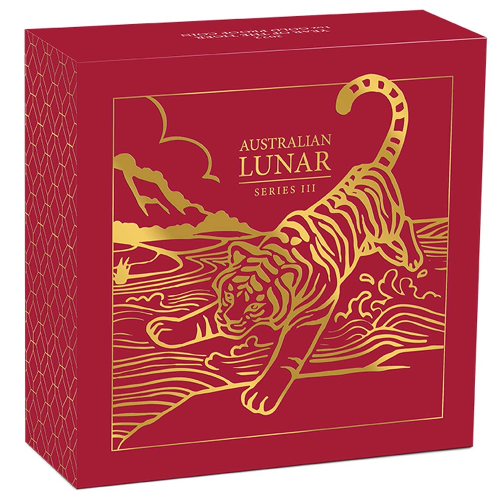 Goldmünze Jahr des Tigers 1 Oz 2022 – LUNAR SERIES III – Proof