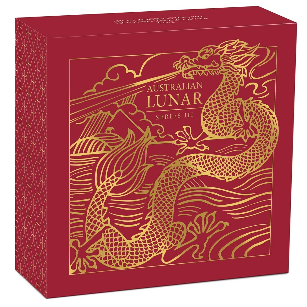 Gold Coin Year of the Dragon 1 Oz 2024 - LUNAR SERIES III. Proof