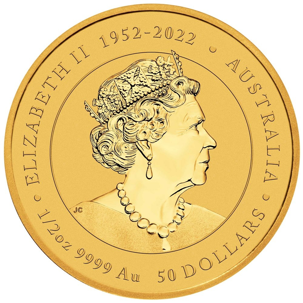 Zlatá mince Rok Draka 1/2 Oz 2024 - LUNÁRNÍ SÉRIE III.