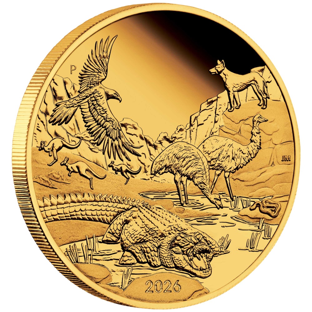 Wonders of Australia - The Outback 2026 1oz Gold Proof Coin