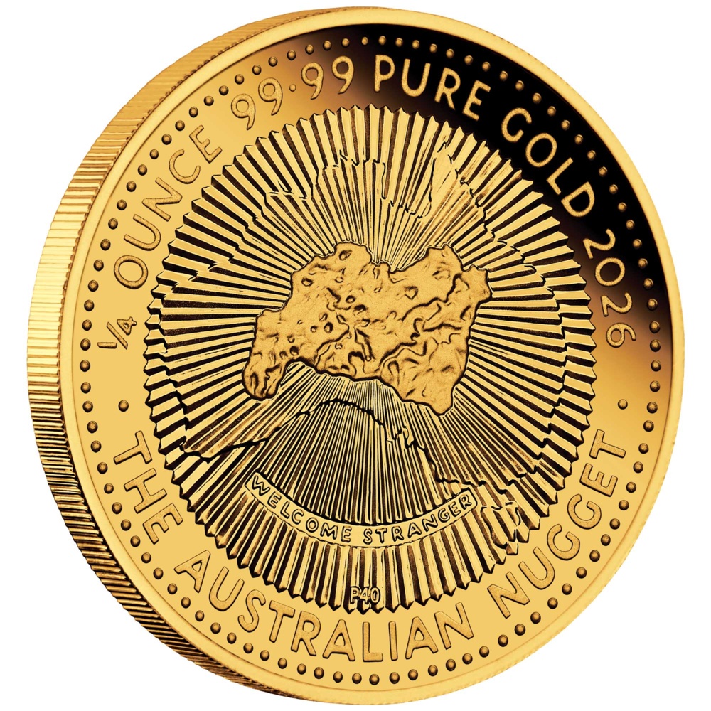 40th Anniversary of the Australian Nugget Gold Coin Program 2026 1/4oz Gold Proof Coin