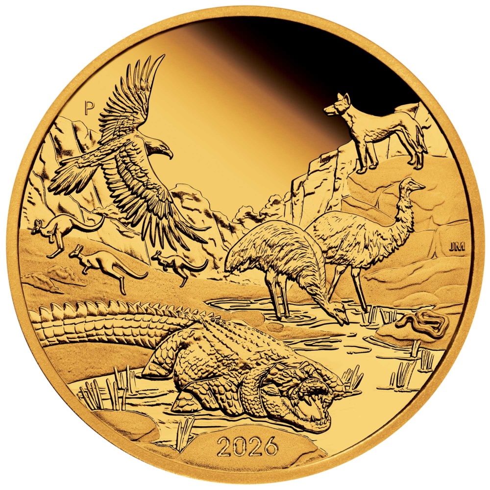 Wonders of Australia - The Outback 2026 1oz Gold Proof Coin