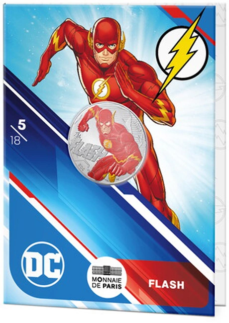 Silver coin Flash 13g 2025 Coloured