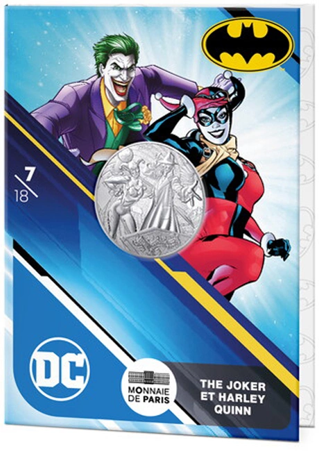Harley Quinn und Joker Silbermünze 13g 2025