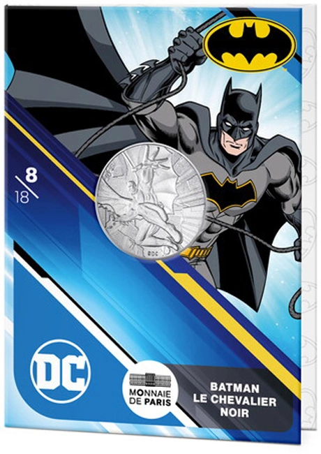 Silbermünze Batman, der dunkle Ritter 13 g 2025