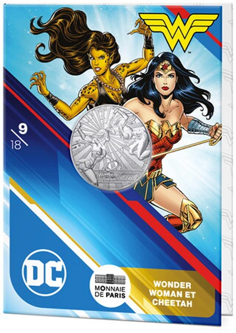 Silbermünze Batwoman und Gepard 13g 2025