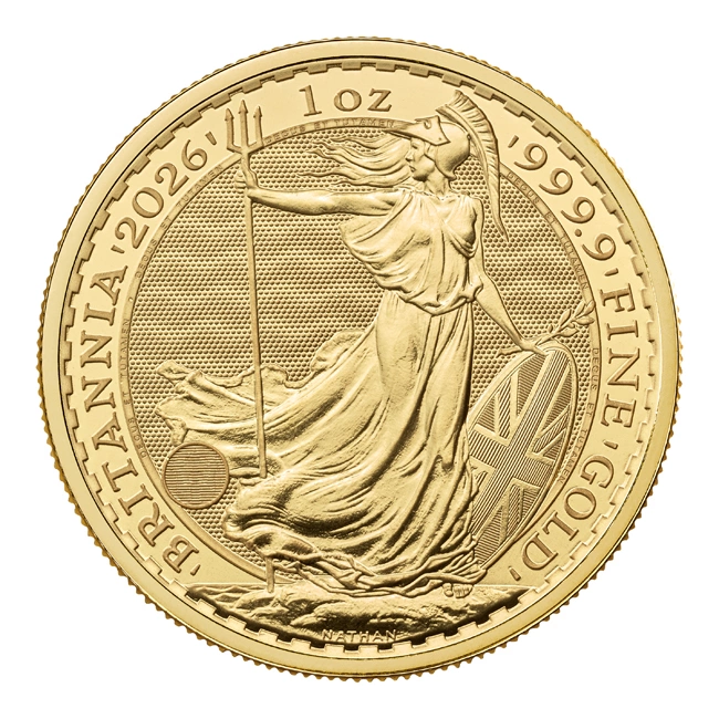 Zlatá mince Britannia 1 Oz