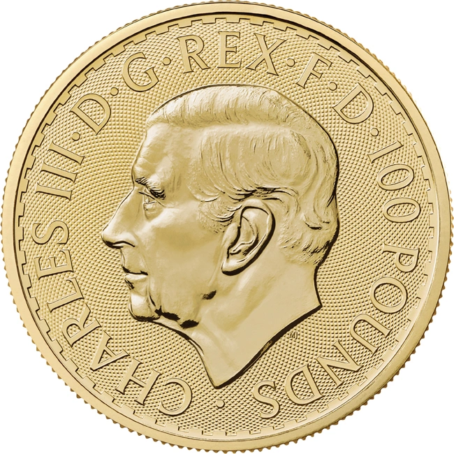 Britannia 2027 1oz Gold-Anlagemünze