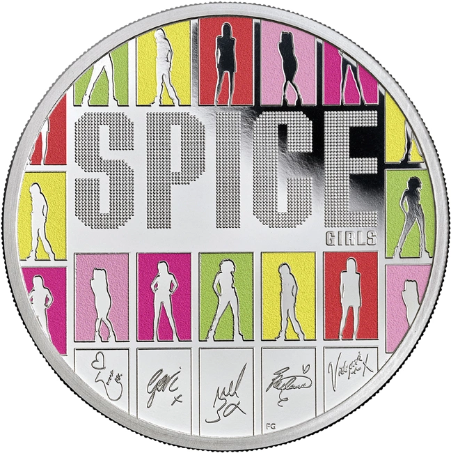 Silver coin Legends of Music – Spice Girls 1 OZ Great Britain 2026
