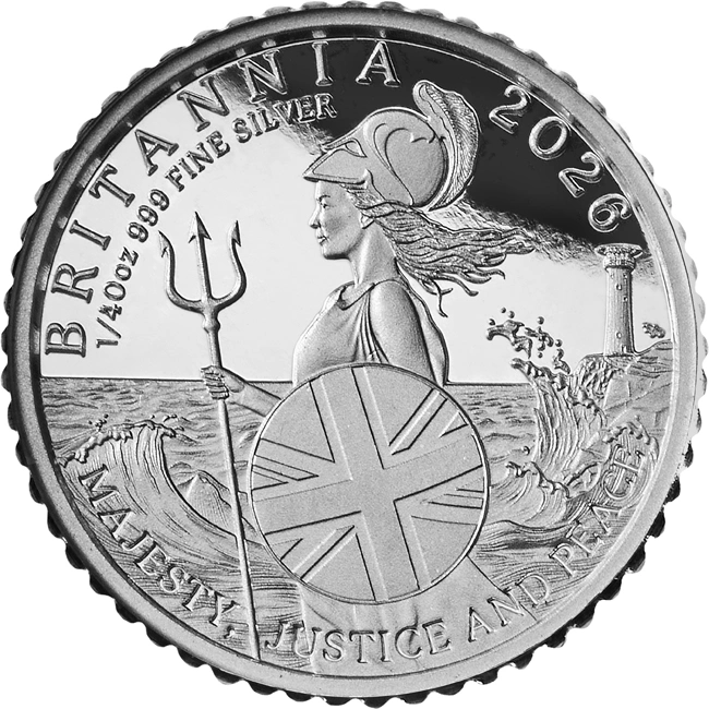 Großbritannien - 3,85 GBP Britannia 6 Coin Set 2026 - Silber PP