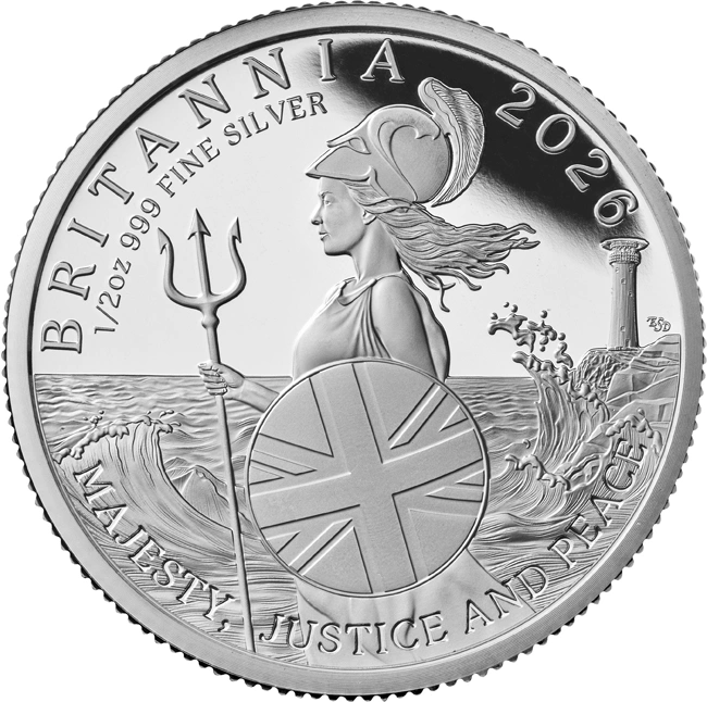 Großbritannien - 3,85 GBP Britannia 6 Coin Set 2026 - Silber PP