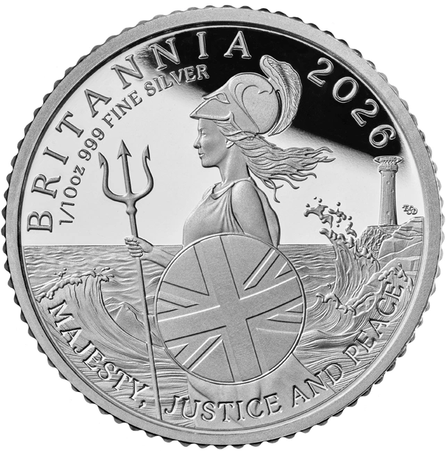 Großbritannien - 3,85 GBP Britannia 6 Coin Set 2026 - Silber PP