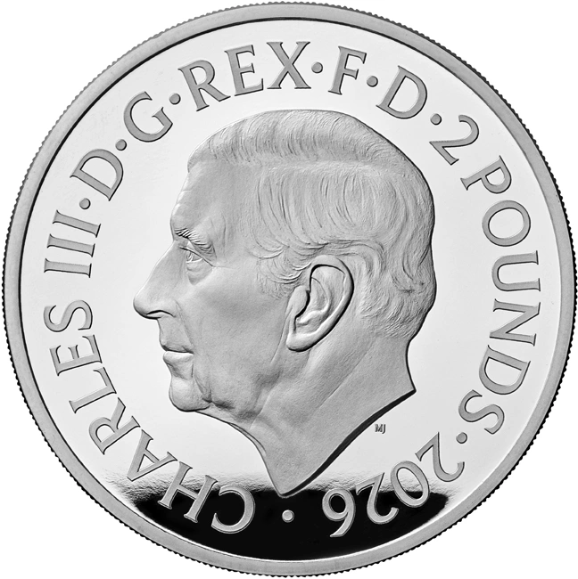 Stříbrná mince Pink Floyd 1 Oz 2026 - Proof