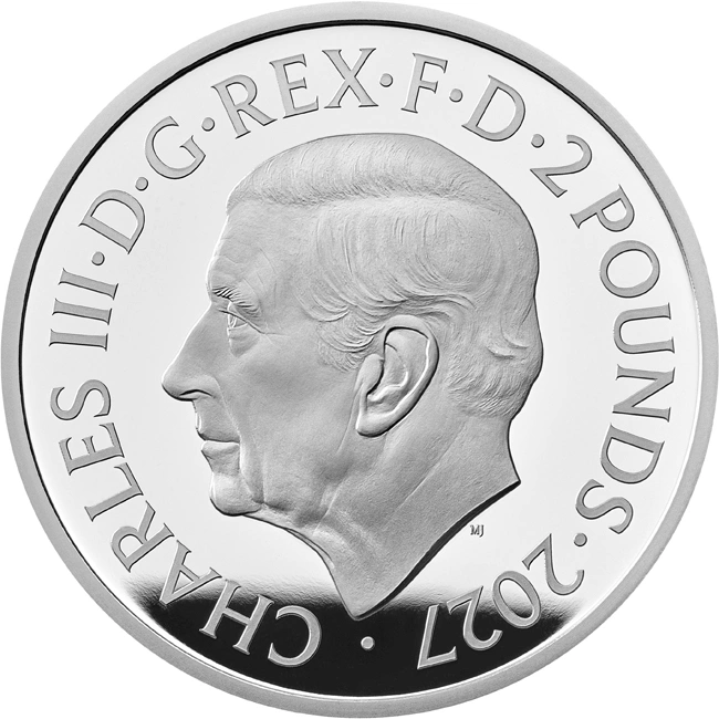 Die „Royal Tudor Beasts“ 2027 – 1-Unze-Silber-Proof-Münze (Großbritannien)