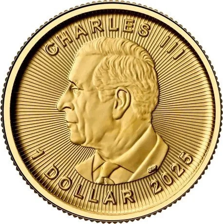 Maple Leaf 1/10 Oz Goldmünze 2023-2025
