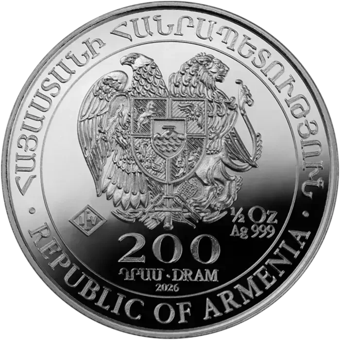 Stříbrná mince Noemova Archa 1/2 OZ