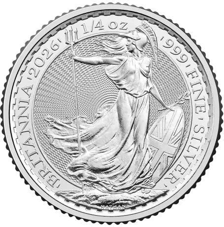 Silbermünze Britannia Charles III 1/4 oz | 2026
