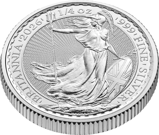 Silbermünze Britannia Charles III 1/4 oz | 2026