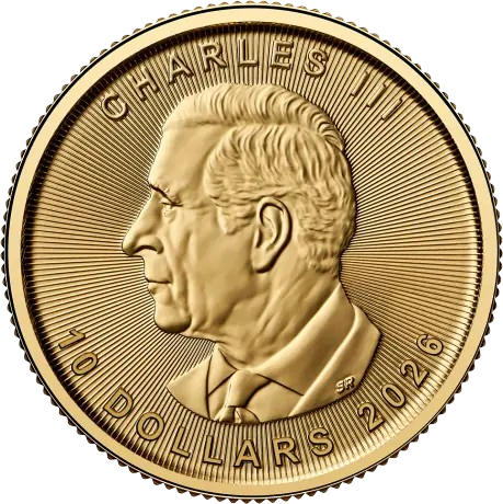 2026 Maple Leaf 1/4 Oz Gold Coin