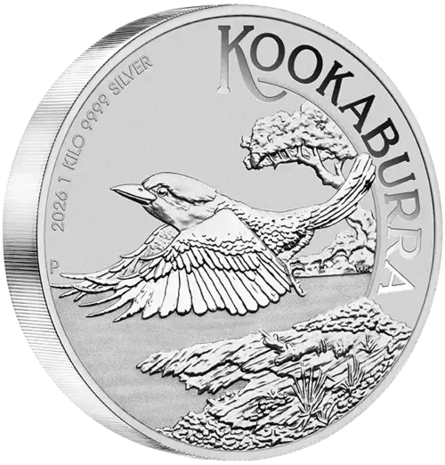 1 kg Silver Kookaburra 2026