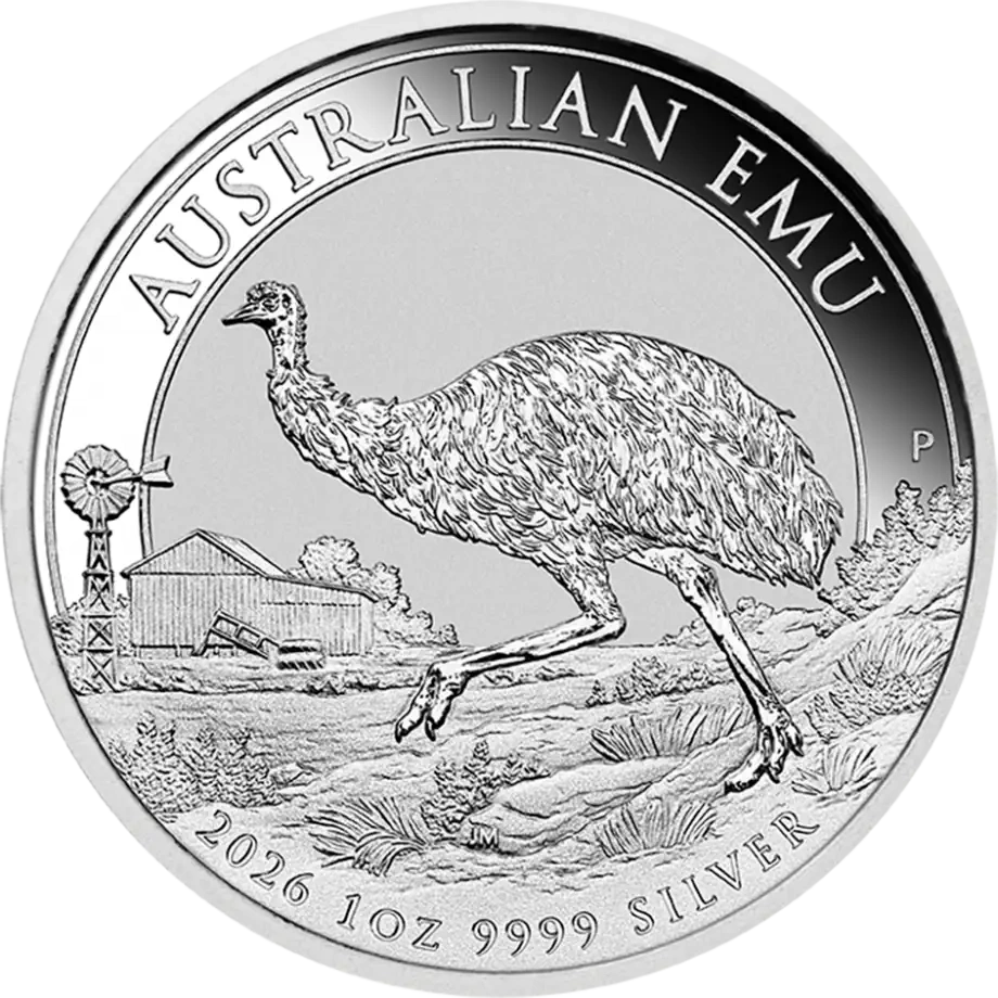 Australian Emu 2026 1oz Silver Bullion Coin