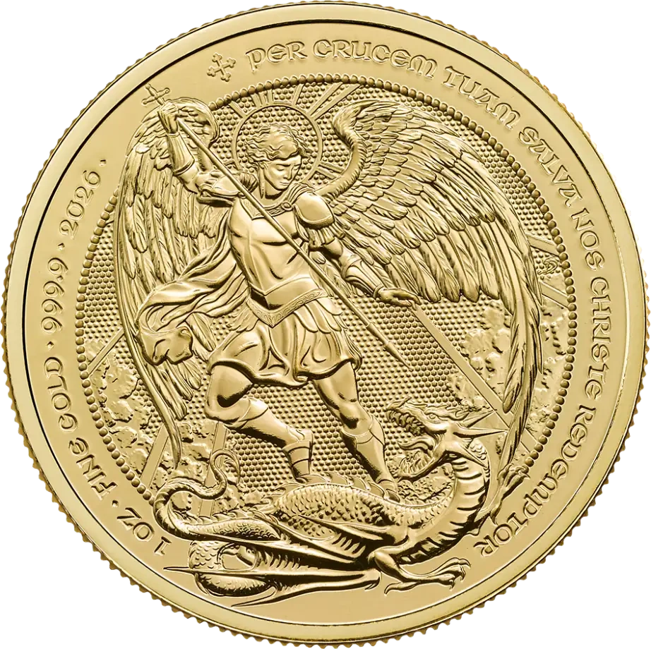 Zlatá investiční mince „The Angel“ 1 Oz 2026