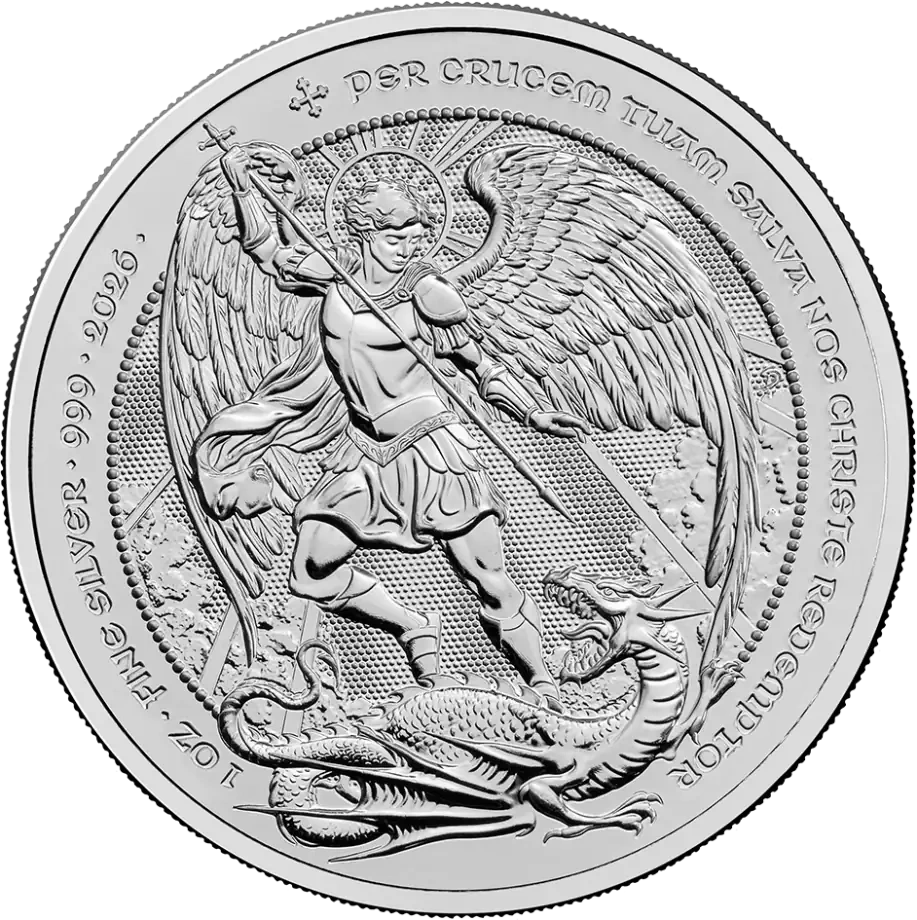 The Angel 2026 1oz Silver Bullion Coin