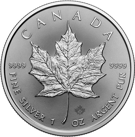 Maple Leaf 1 Oz Silver Coin 2025