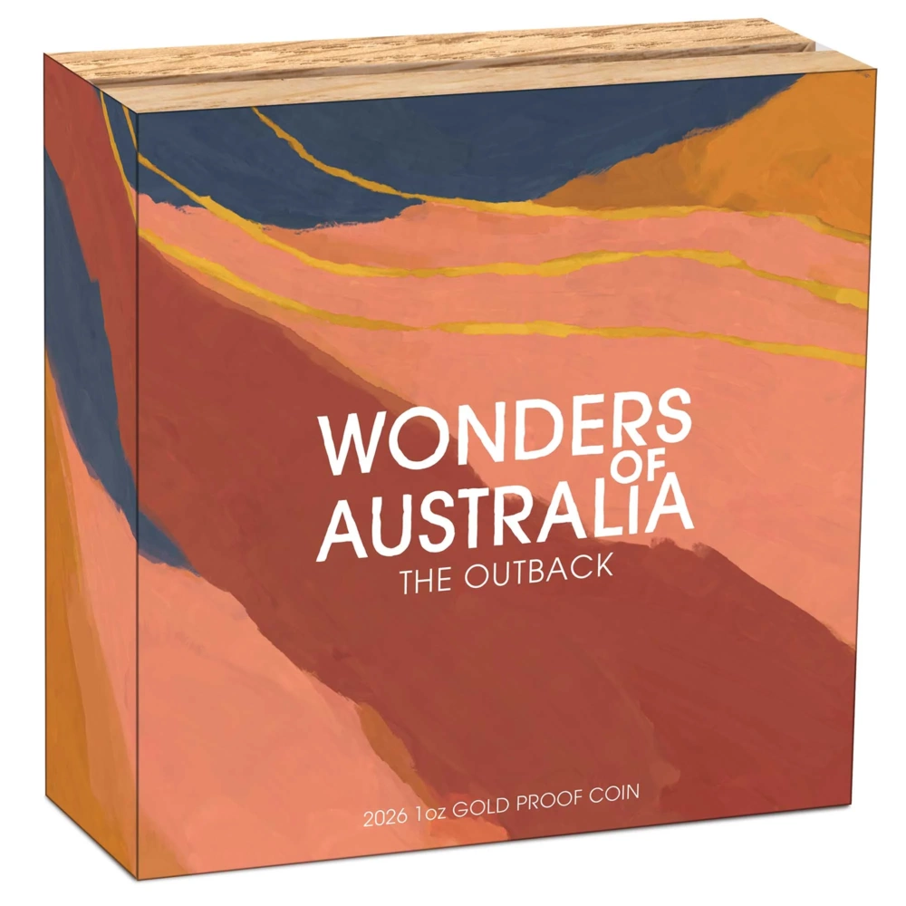 Wonders of Australia - The Outback 2026 1oz Gold Proof Coin