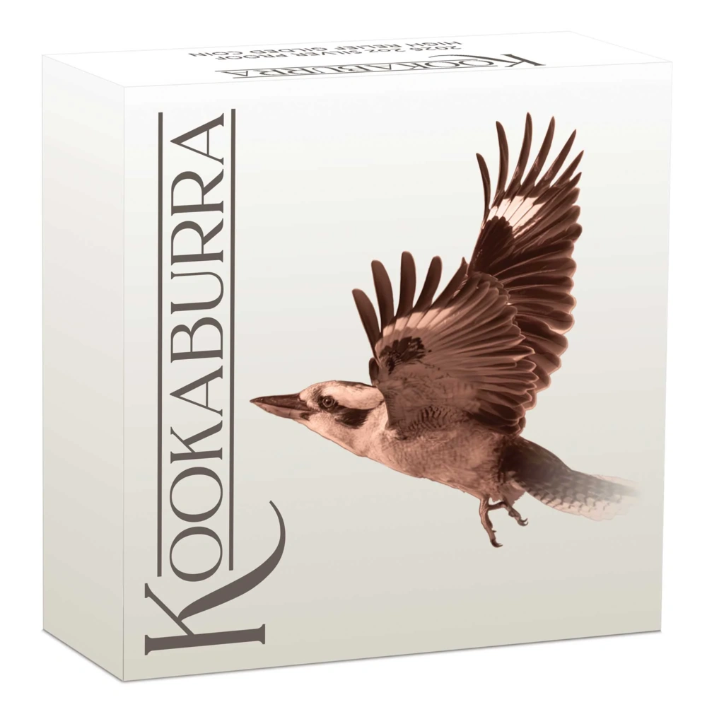 Australian Kookaburra 2026 2oz Silver Proof High Relief Gilded Coin